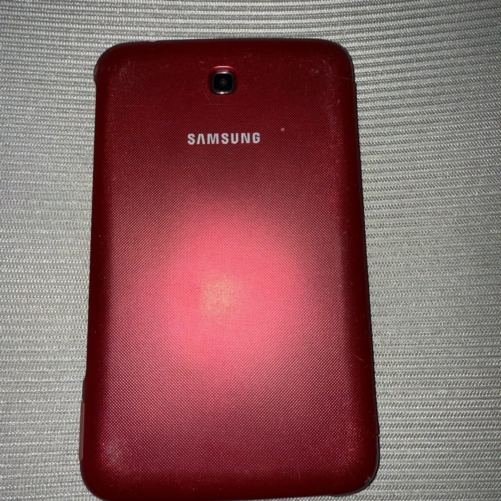 Samsung Galaxy Tab 3 Red Cover